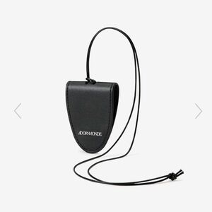 Adornmonde Faux Black Leather Sunglass Pouch